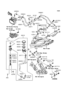 ZG1400 Задний торм цилиндр