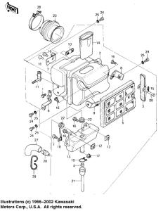 KL250 Воздухоочиститель