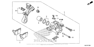  Задний суппорт