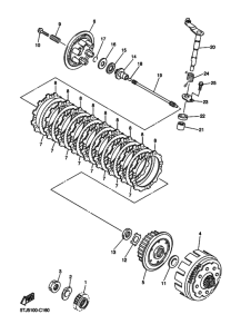 WR450F Бендикс