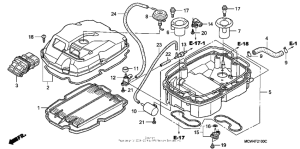 VFR800 (ABS) Воздушный фильтр