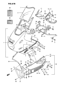 GSX1100 Cowling comp