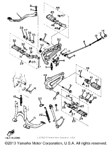 XV920J Подножки