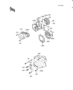  Крышки двигателя