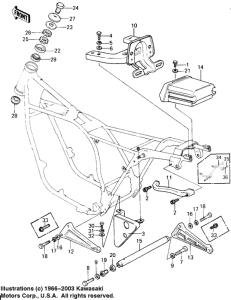  Рама ,крепежные детали