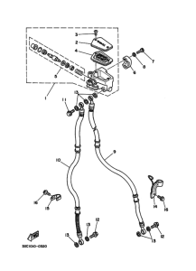 R1-Z Передний тормозной цилиндр