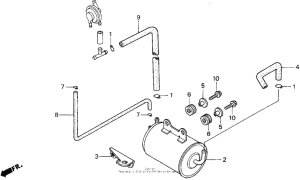 GL1500CF Канистра осушителя