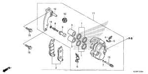  Передний суппорт