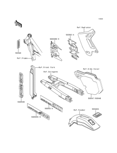  Label(kdx200-e4 / e5)