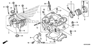  Головка цилиндров