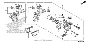  Задний суппорт