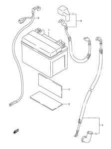 GSX-R600 Аккумулятор