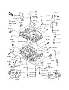 EN500 Картер двигателя
