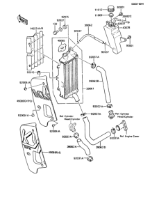 KMX125 Radiator(1 / 2)