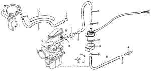 CB750 Carburetor (solenoid valve)