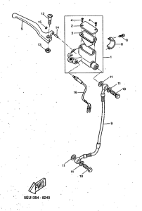 YH50 Главный тормозной цилиндр