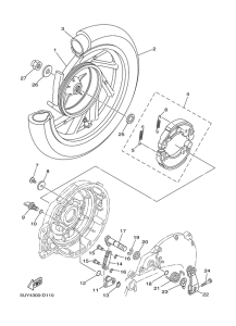 EA06 Переднее колесо