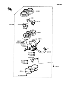 AR125S Спидометр