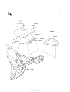 EX300 Сиденье