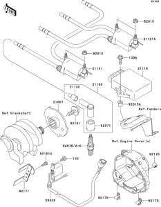 ZR750 Система зажигания