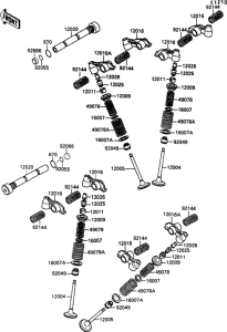 VN1500 Клапана
