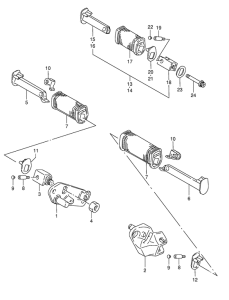 LS650 Подножки