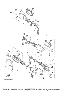 XT225SC Поворотники
