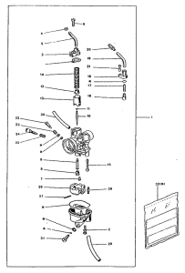 YN50R Карбюратор