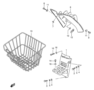 FM50 Багажник