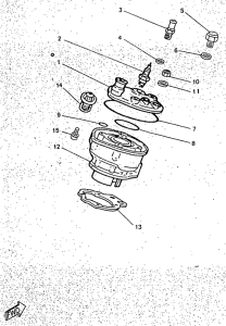 TZR50 Блок цилиндров