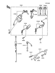 KMX200 Замок зажигания
