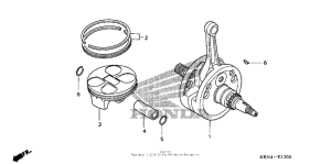  Коленчатый вал и поршни