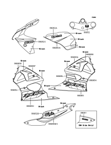 ZX636 Наклейки