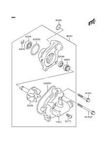 SC250 Водяной насос