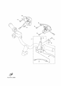 XC125 ﾊﾝﾄﾞﾙｽｲﾂﾁ & ﾚﾊﾞｰ