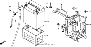 CB900 Аккумулятор