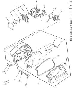 CW50RS Впускная система