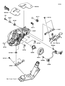 ER650 ヘッドライト