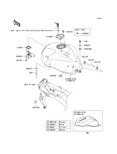 ZR750 Fuel tank(1 / 3)