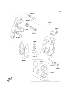  Передний суппорт