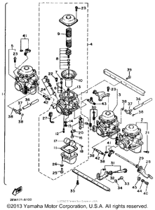 FZ600S Карбюратор