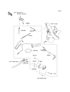 KLE650 Accessory(grip heater)