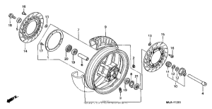 ST1100 (ABS/ TCS) Front wheel (2)