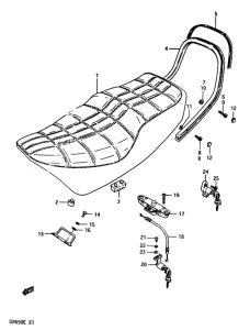 GR650 Пружина