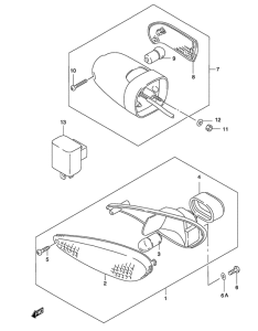 AY50 Поворотники