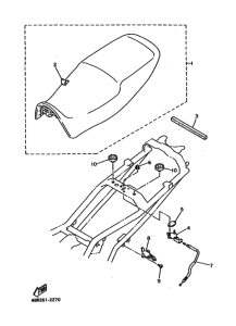 XJ600S XJ600SG Пружина