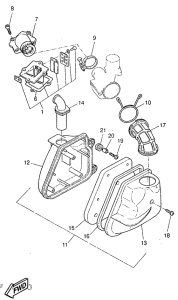 YQ50 Впускная система