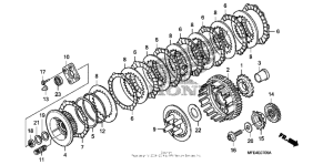 VT750C2 Сцепление