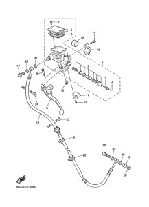 XJR1300 ﾌﾛﾝﾄﾏｽﾀｼﾘﾝﾀﾞ 2