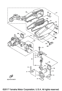 XC155 Впускная система